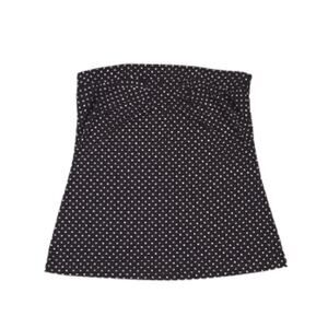 Wet Seal Top, Brown/White Polka Dot | Size L